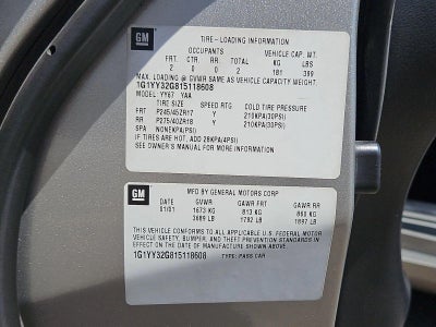 2001 Chevrolet Corvette Base