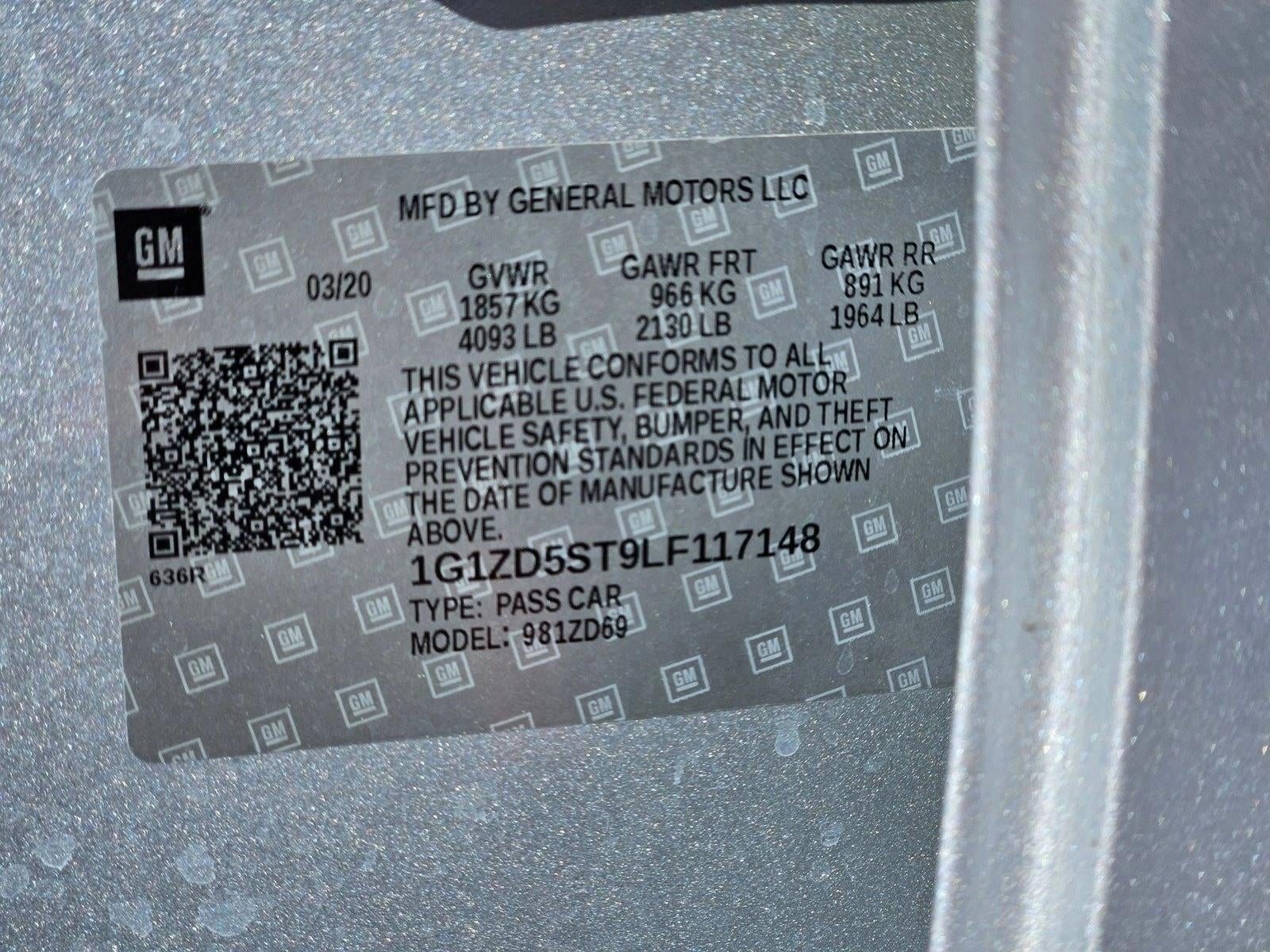 2020 Chevrolet Malibu LT