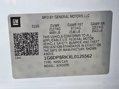 2020 Cadillac CT5 Sport