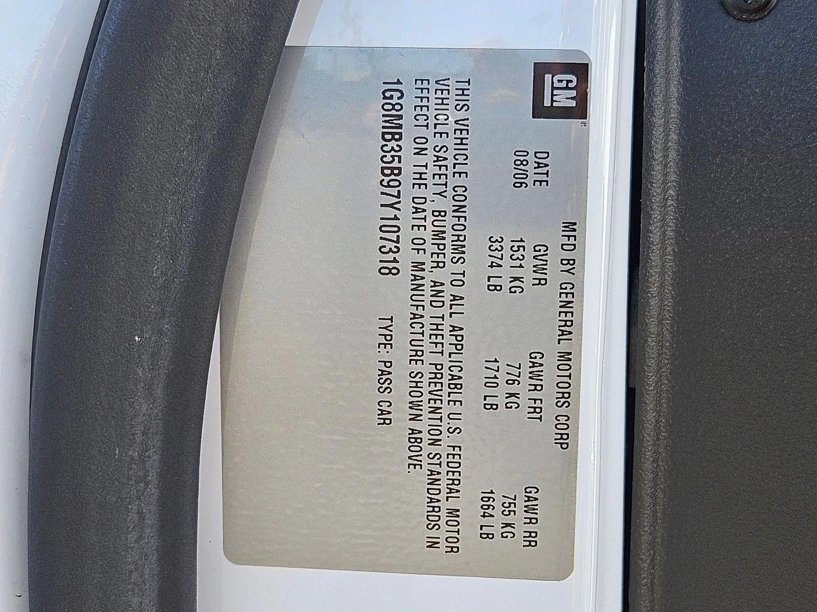 2007 Saturn Sky Base