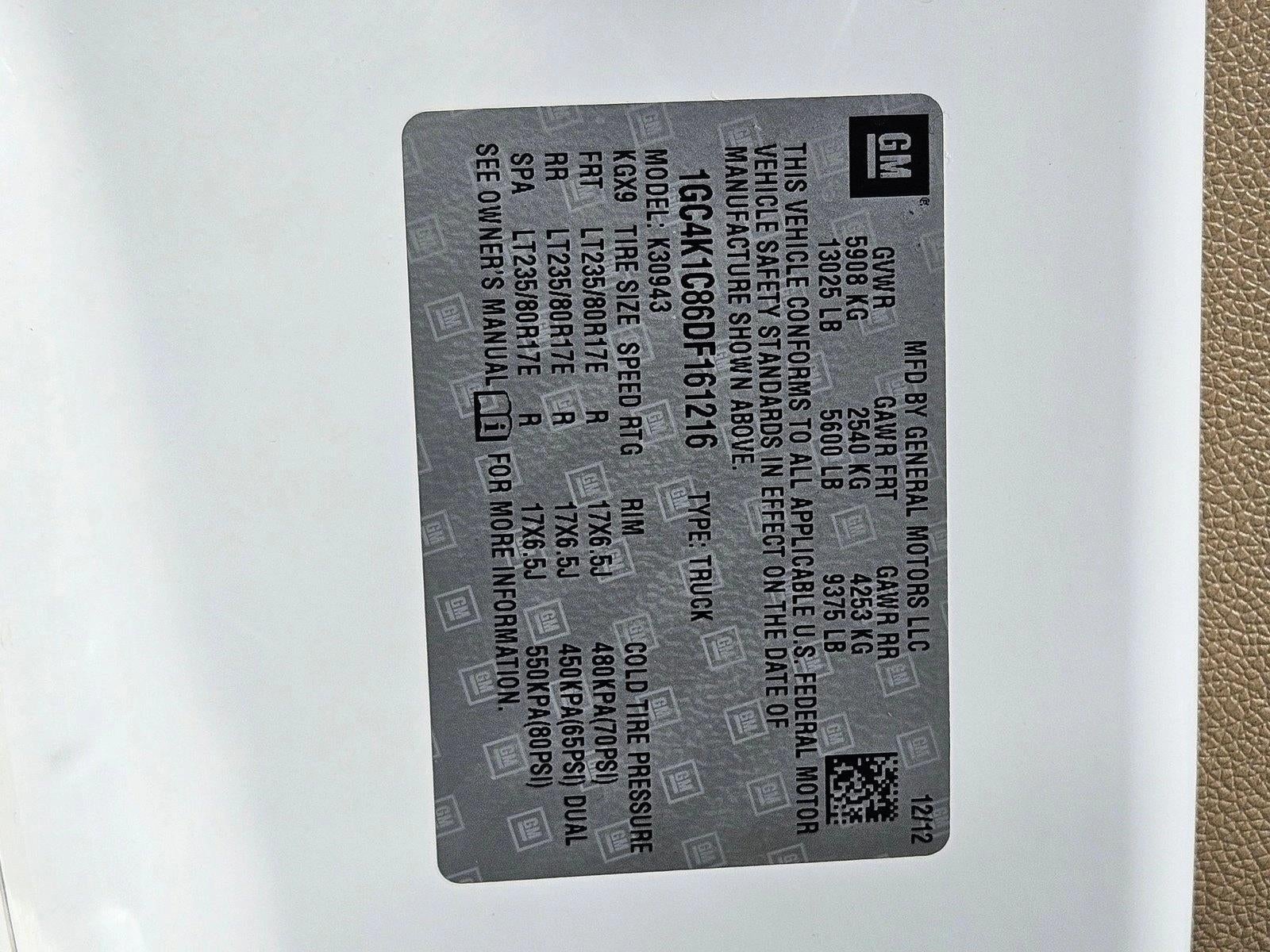 2013 Chevrolet Silverado 3500 HD LTZ