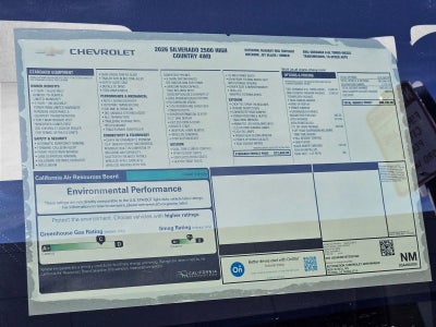 2026 Chevrolet Silverado 2500 HD High Country