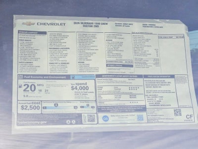 2026 Chevrolet Silverado 1500 Custom