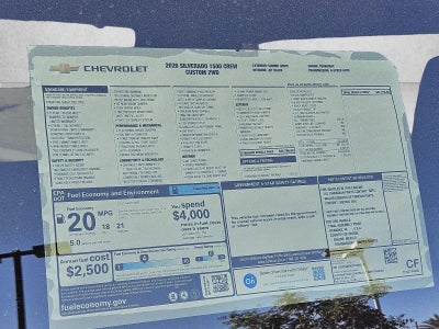 2026 Chevrolet Silverado 1500 Custom