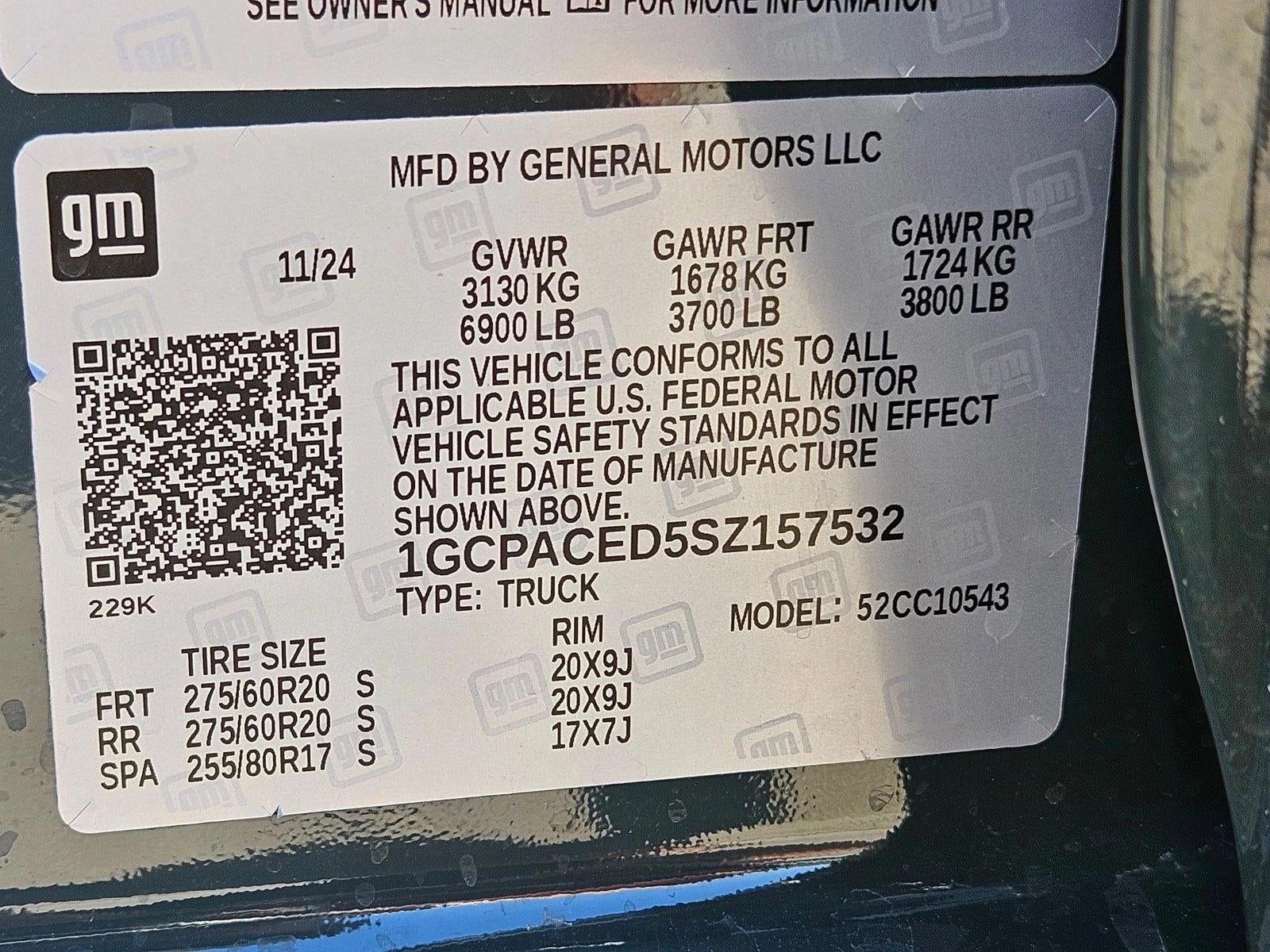 2025 Chevrolet Silverado 1500 LT