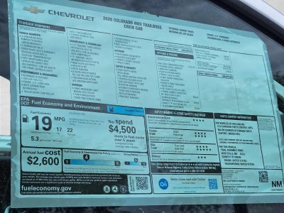 2026 Chevrolet Colorado Trail Boss