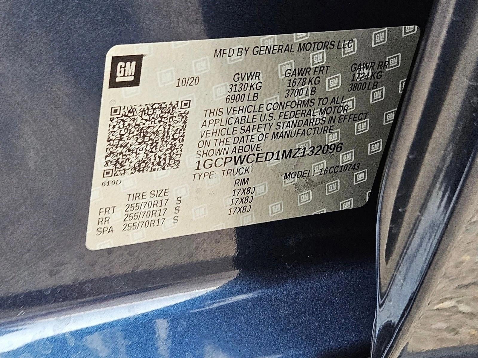 2021 Chevrolet Silverado 1500 LT