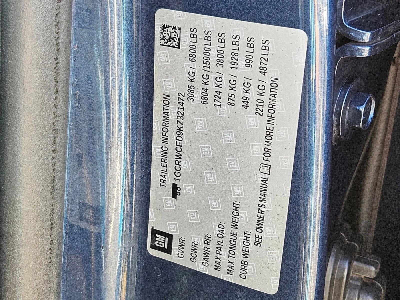 2019 Chevrolet Silverado 1500 LT