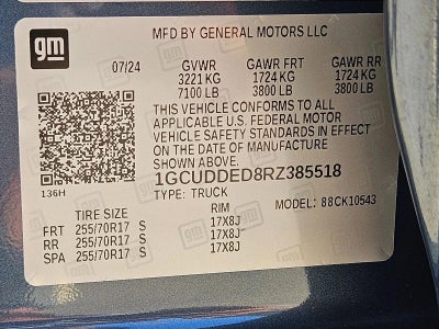 2024 Chevrolet Silverado 1500 LT