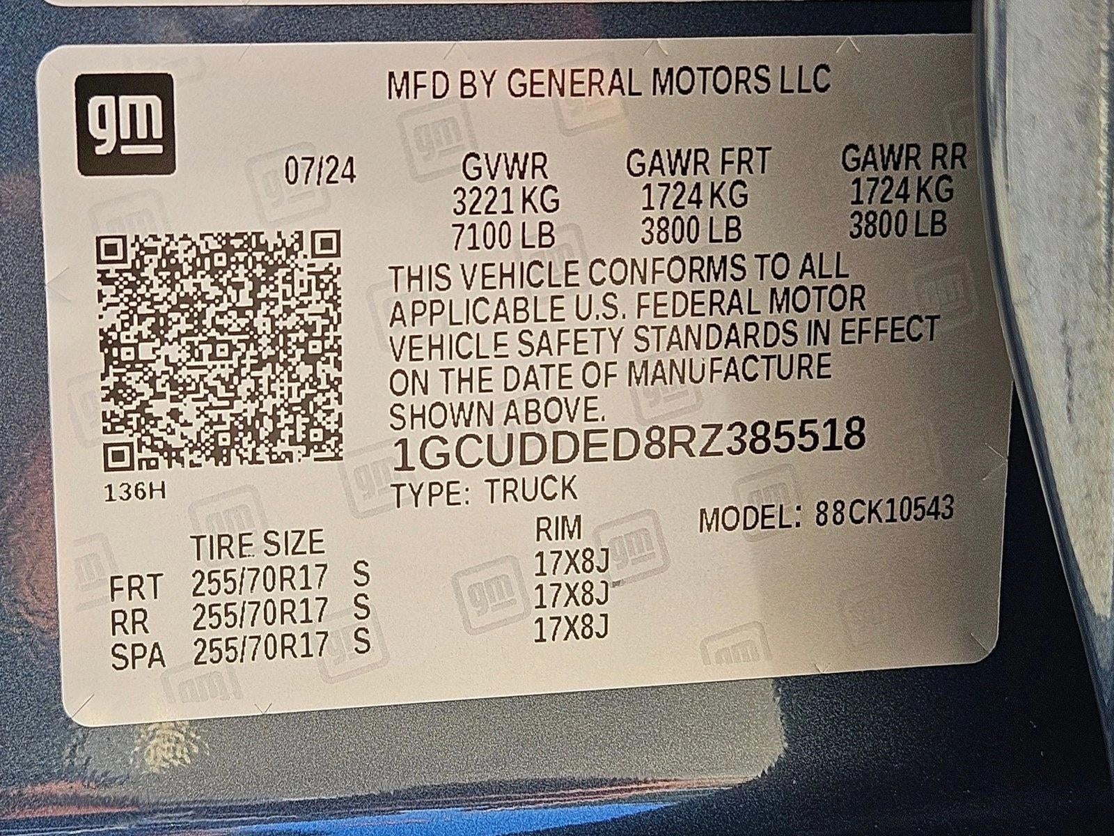 2024 Chevrolet Silverado 1500 LT