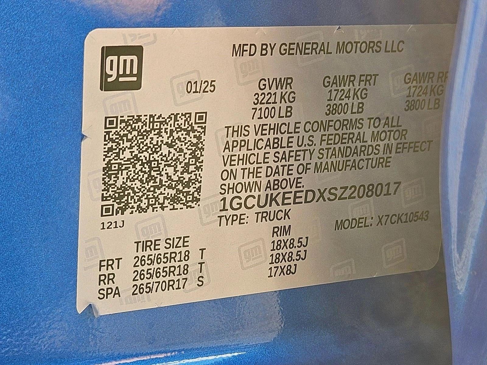 2025 Chevrolet Silverado 1500 RST