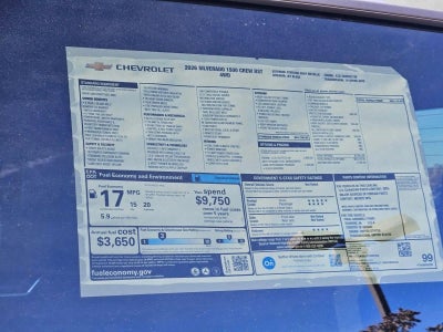 2026 Chevrolet Silverado 1500 RST