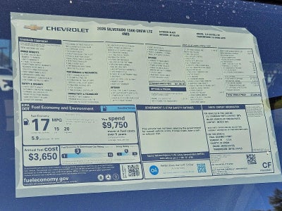 2026 Chevrolet Silverado 1500 LTZ