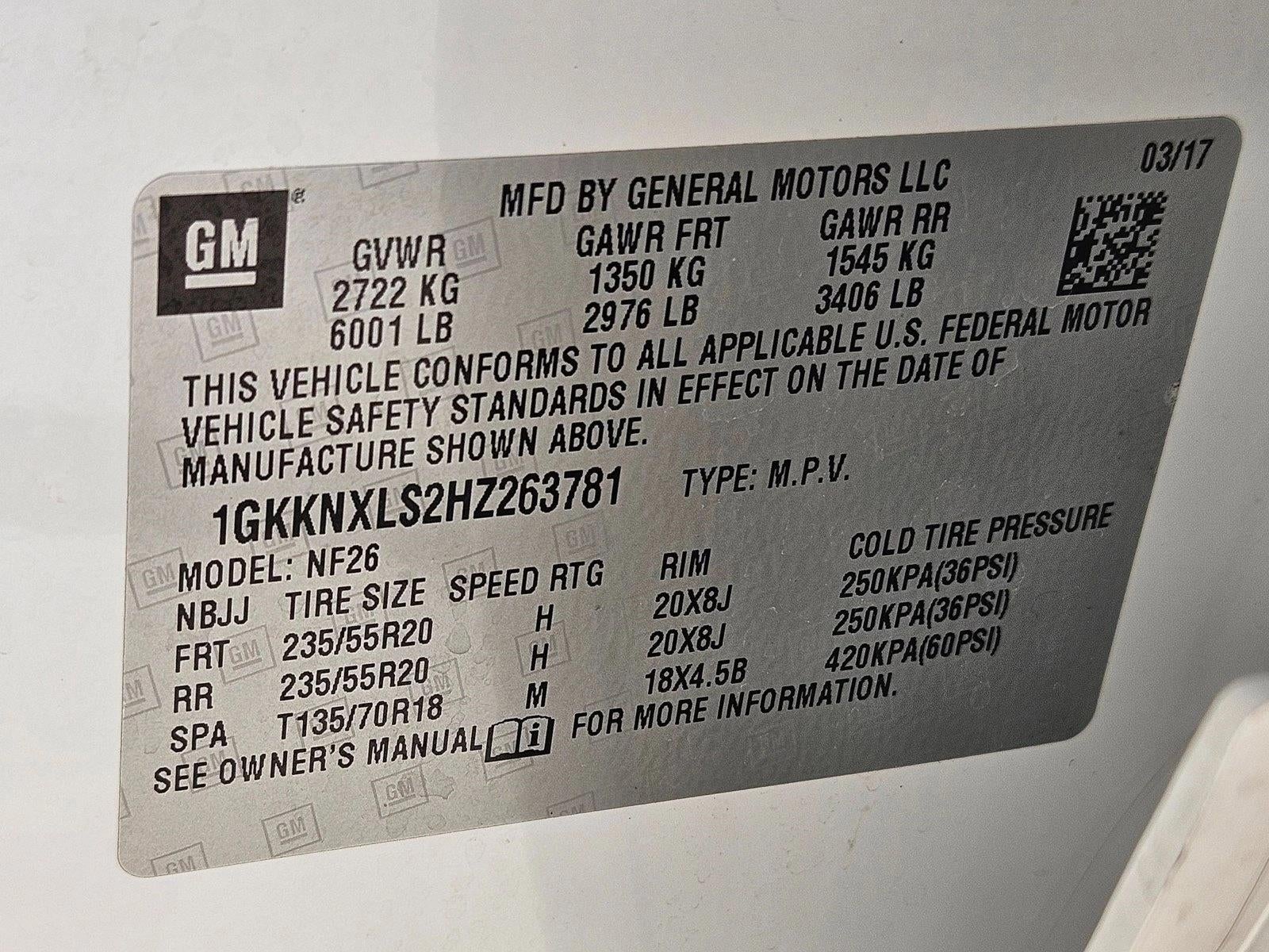 2017 GMC Acadia Denali