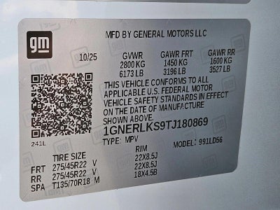 2026 Chevrolet Traverse RS