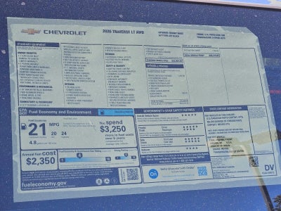 2026 Chevrolet Traverse LT