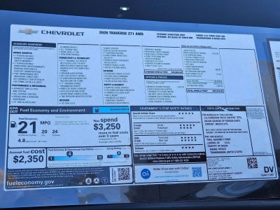 2026 Chevrolet Traverse Z71
