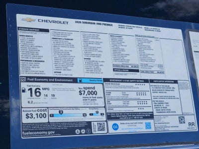 2026 Chevrolet Suburban Premier