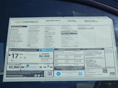 2026 Chevrolet Tahoe LS