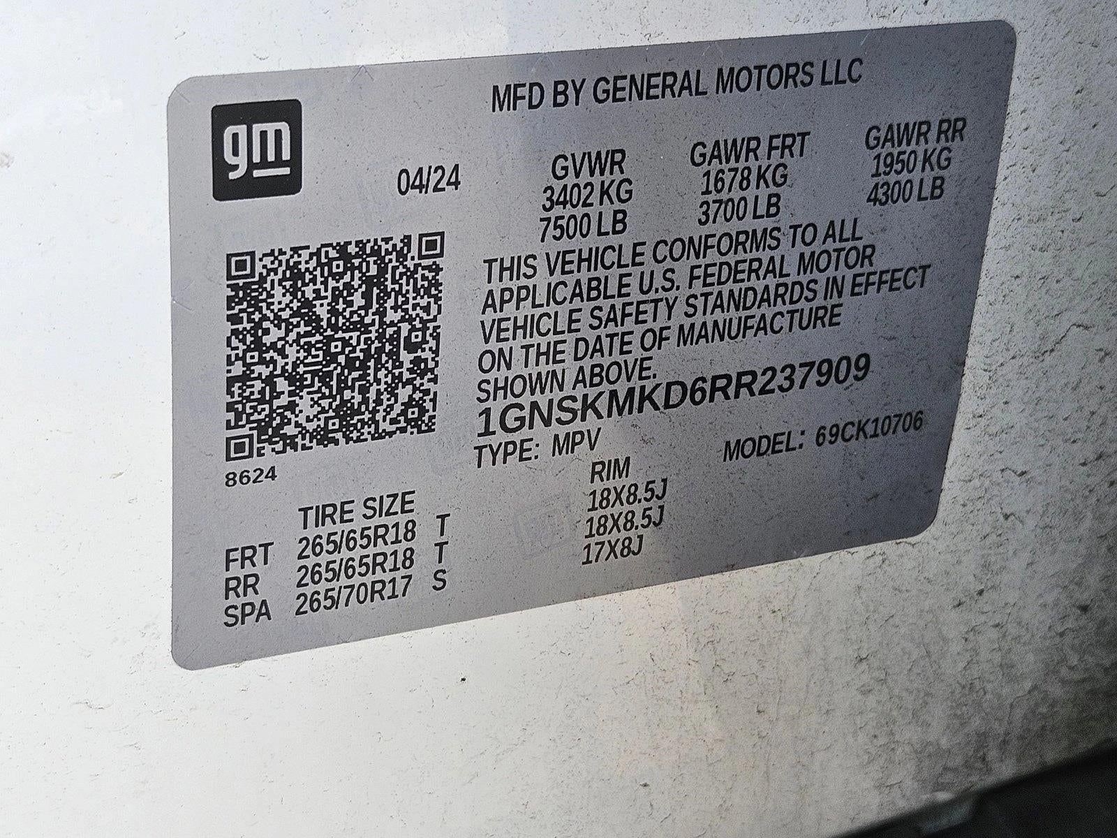 2024 Chevrolet Tahoe LS