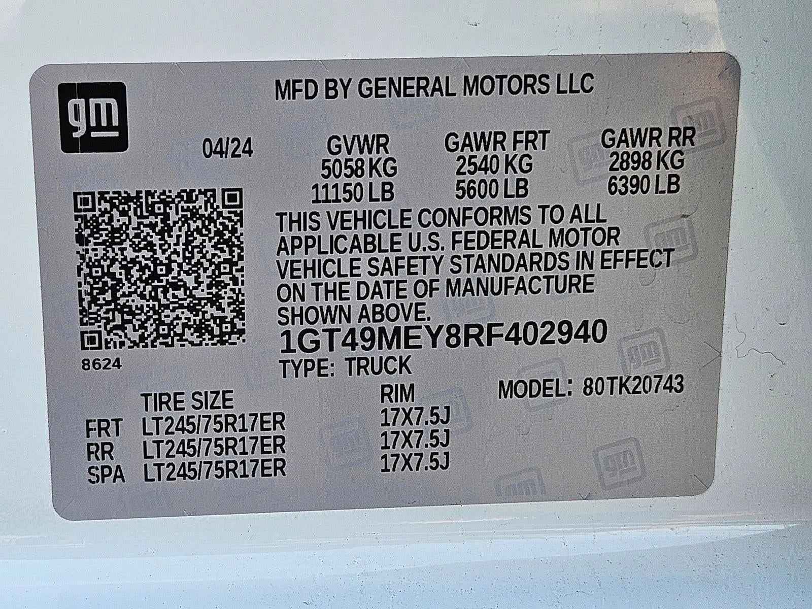 2024 GMC Sierra 2500 HD SLE