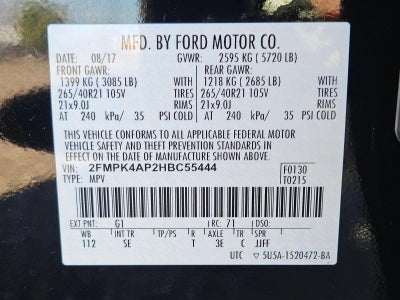 2017 Ford Edge Sport