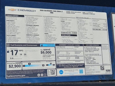 2026 Chevrolet Silverado 1500 LT