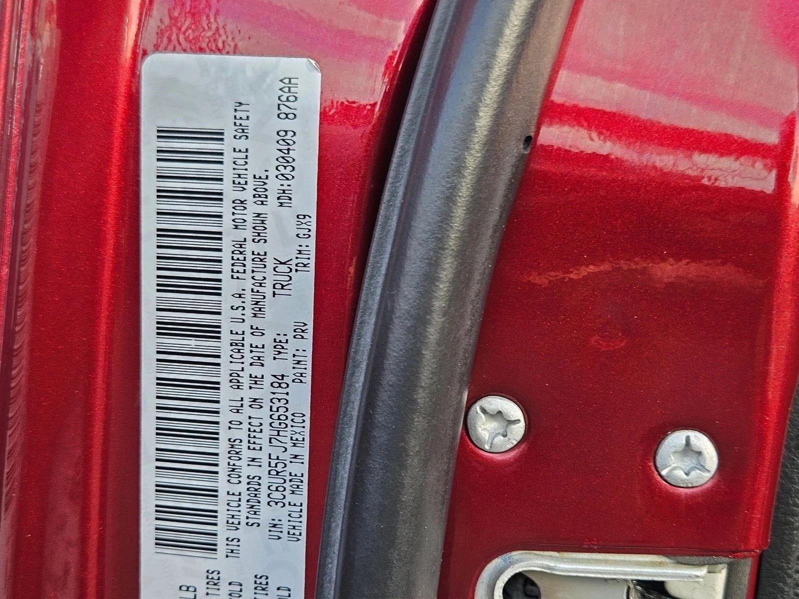 2017 RAM 2500 Laramie Crew Cab 4x4 6'4" Box