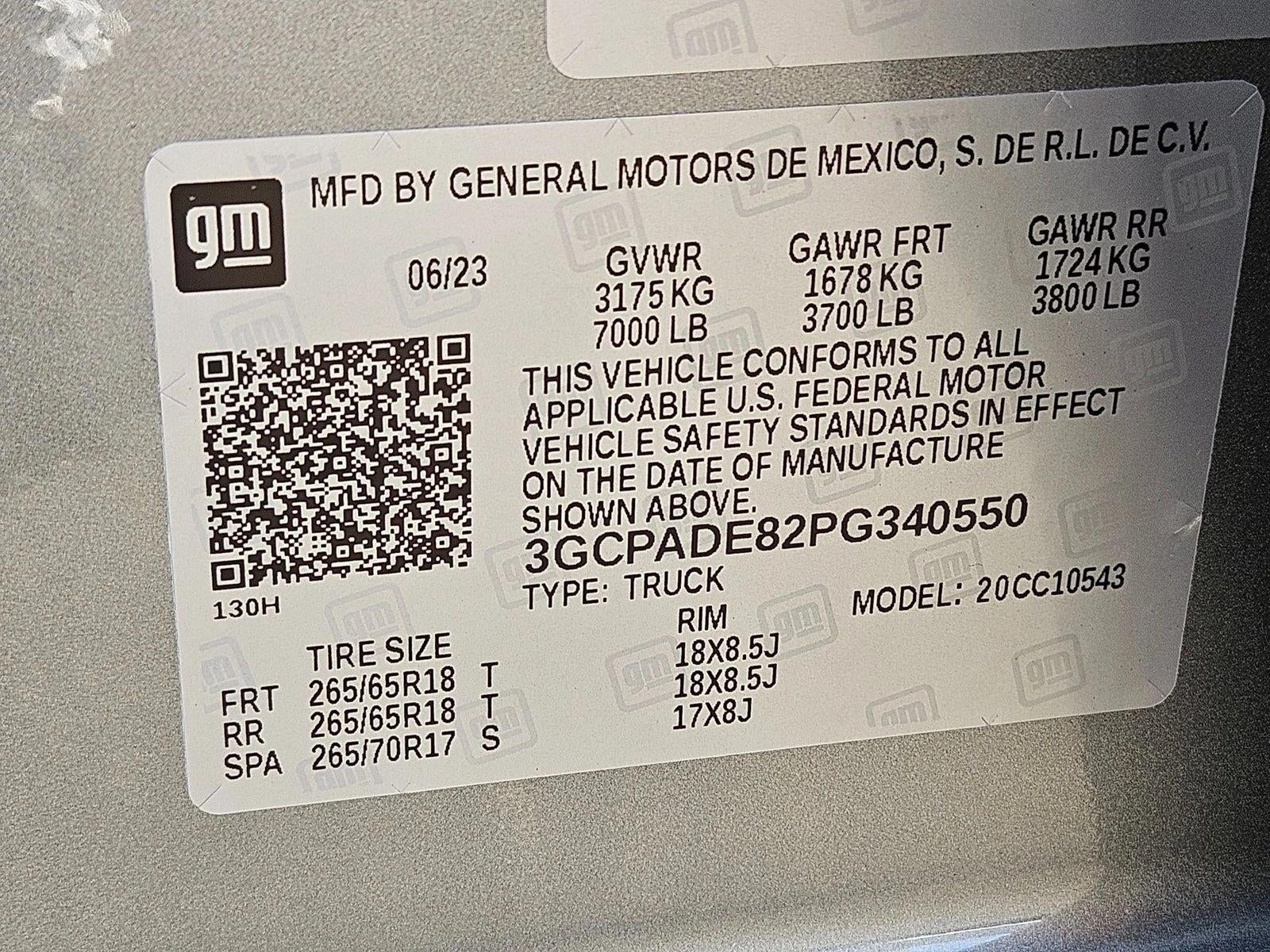 2023 Chevrolet Silverado 1500 RST