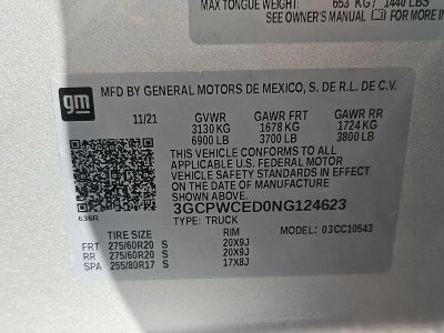 2022 Chevrolet Silverado 1500 LTD LT All Star Edition Plus