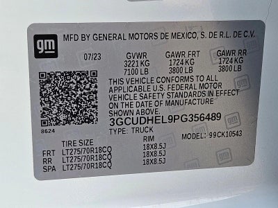 2023 Chevrolet Silverado 1500 ZR2