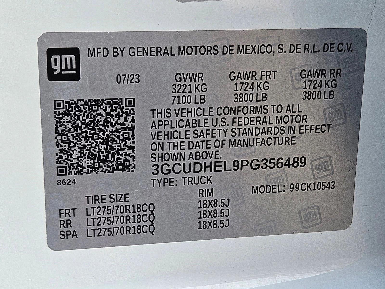 2023 Chevrolet Silverado 1500 ZR2