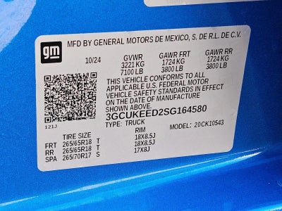 2025 Chevrolet Silverado 1500 RST