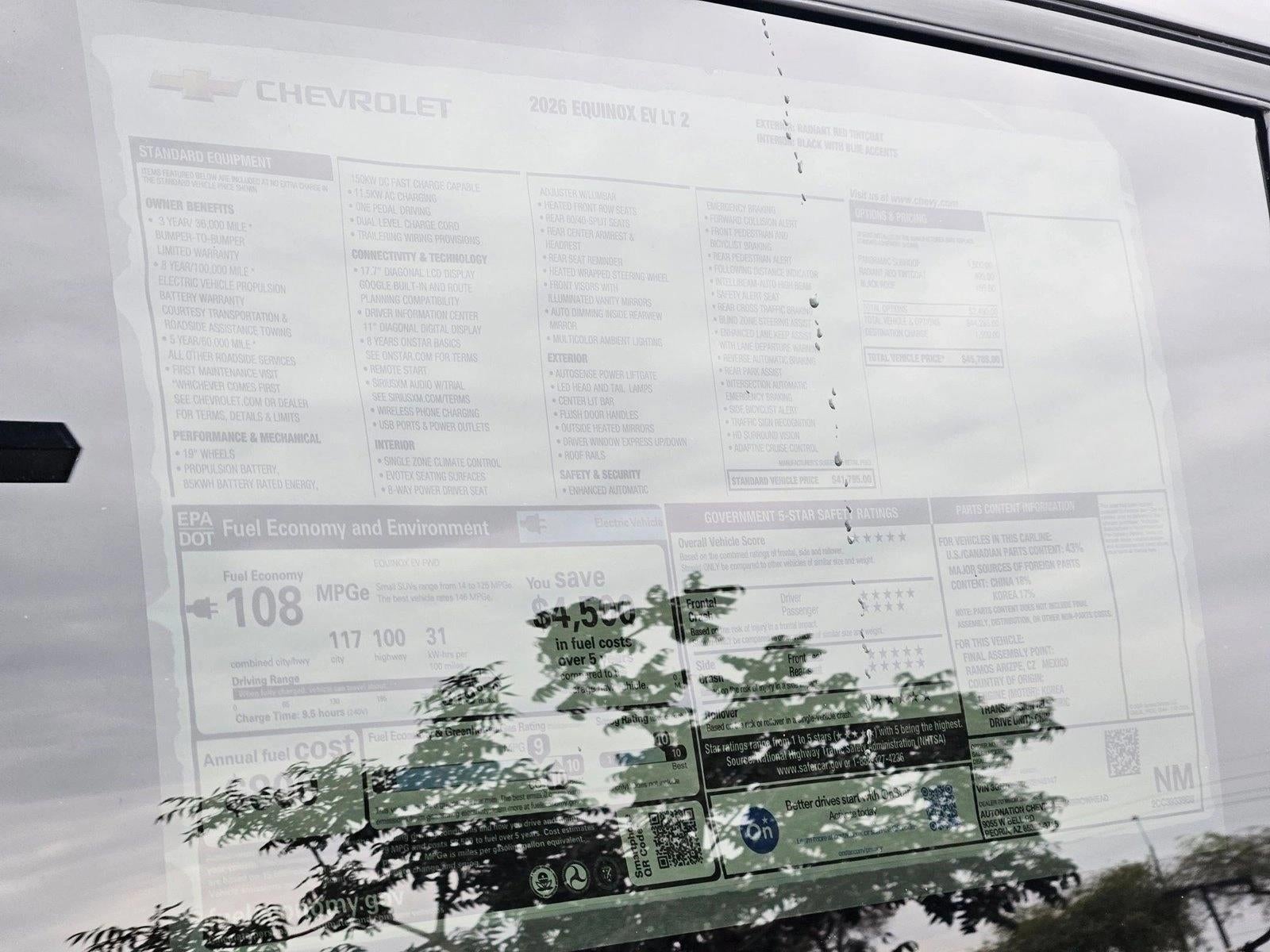 2026 Chevrolet Equinox EV LT