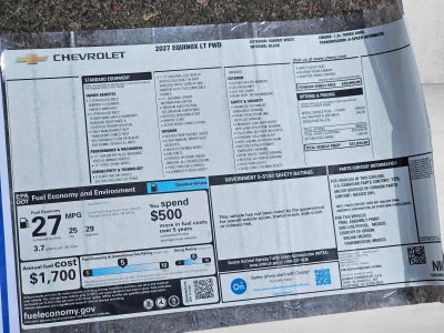 2027 Chevrolet Equinox LT