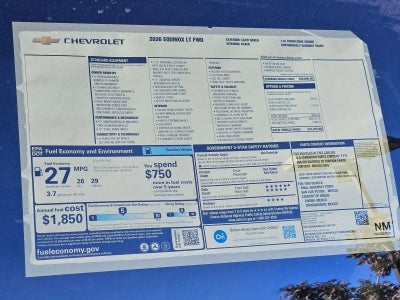 2026 Chevrolet Equinox LT