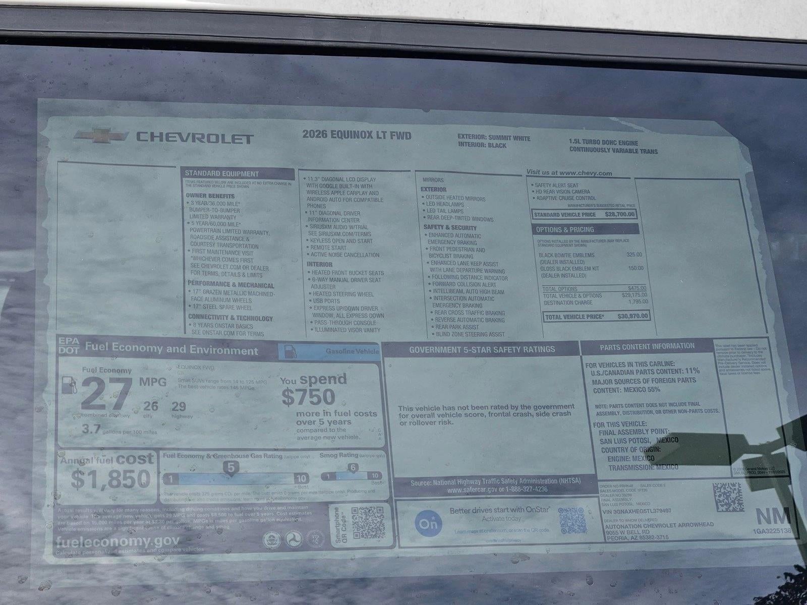 2026 Chevrolet Equinox LT