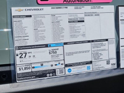 2026 Chevrolet Equinox LT