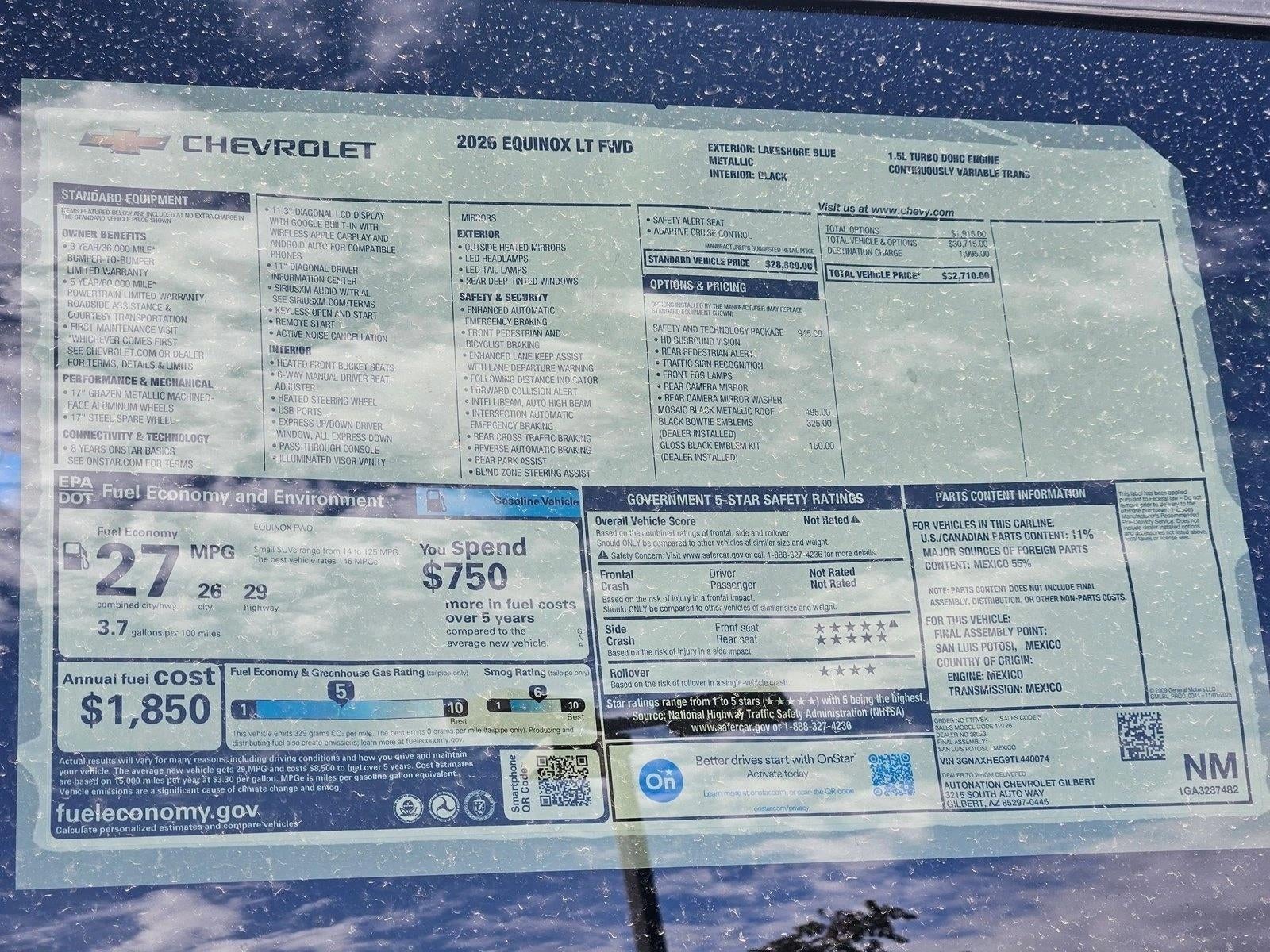 2026 Chevrolet Equinox LT