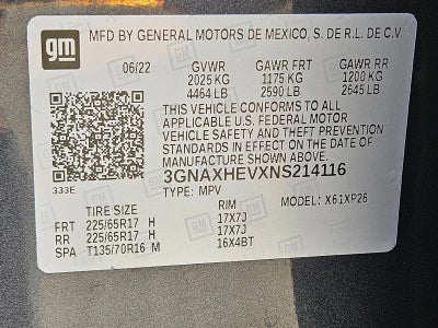 2022 Chevrolet Equinox LS