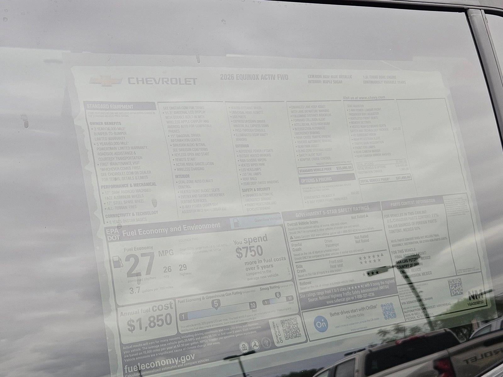 2026 Chevrolet Equinox ACTIV