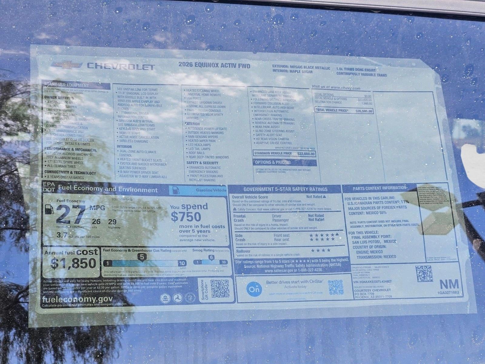 2026 Chevrolet Equinox ACTIV