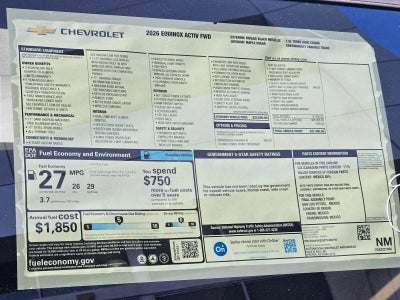 2026 Chevrolet Equinox ACTIV