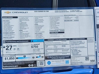 2026 Chevrolet Equinox RS