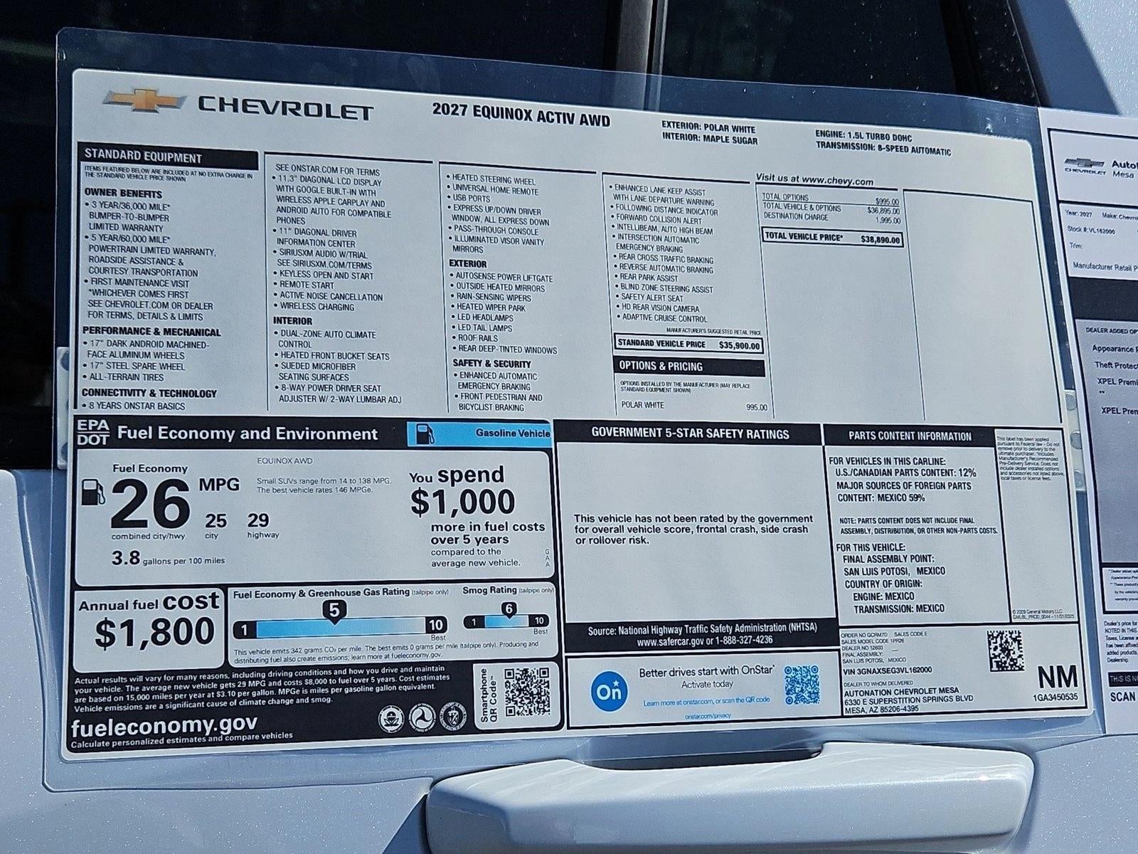 2027 Chevrolet Equinox ACTIV