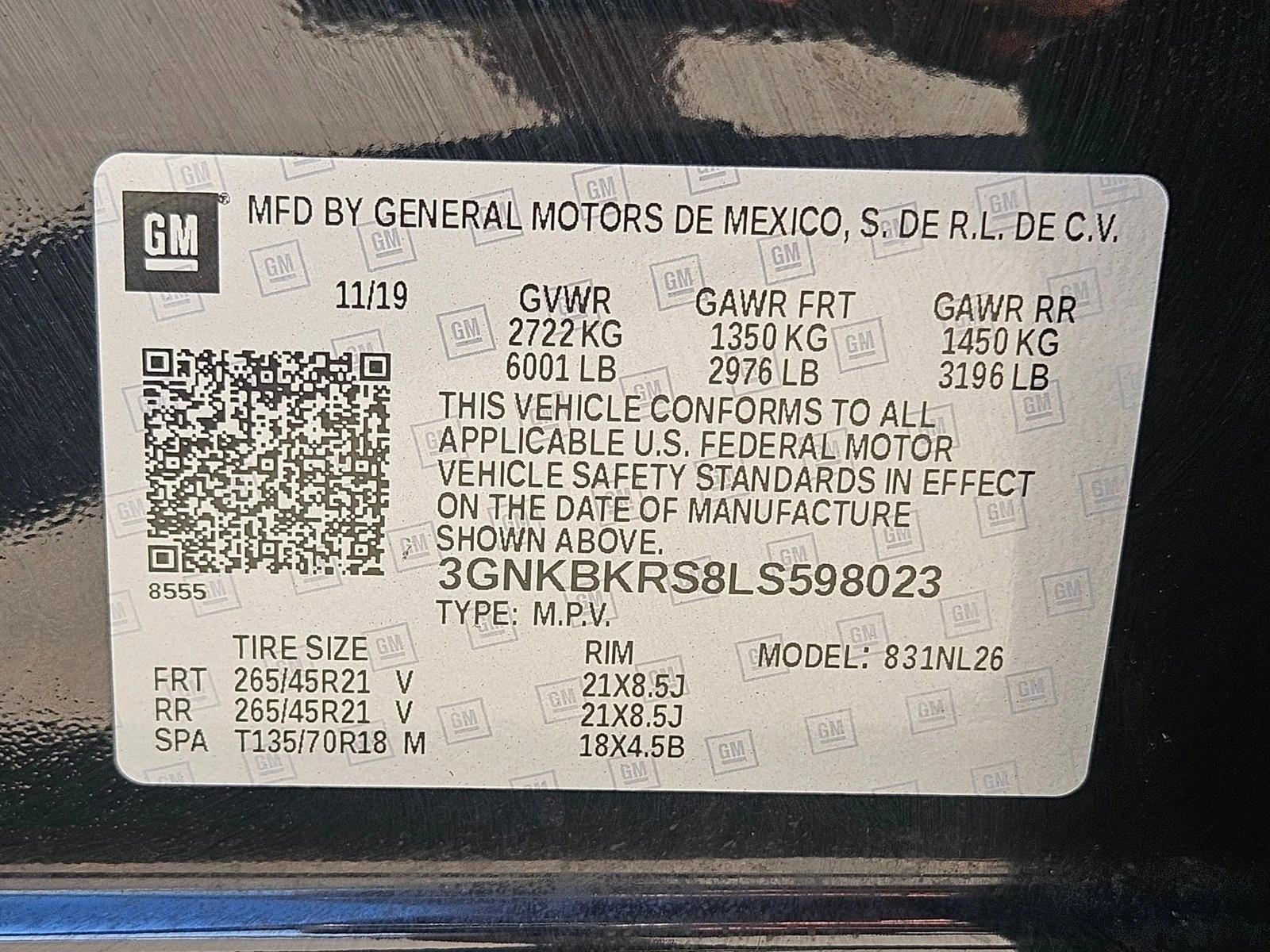 2020 Chevrolet Blazer RS