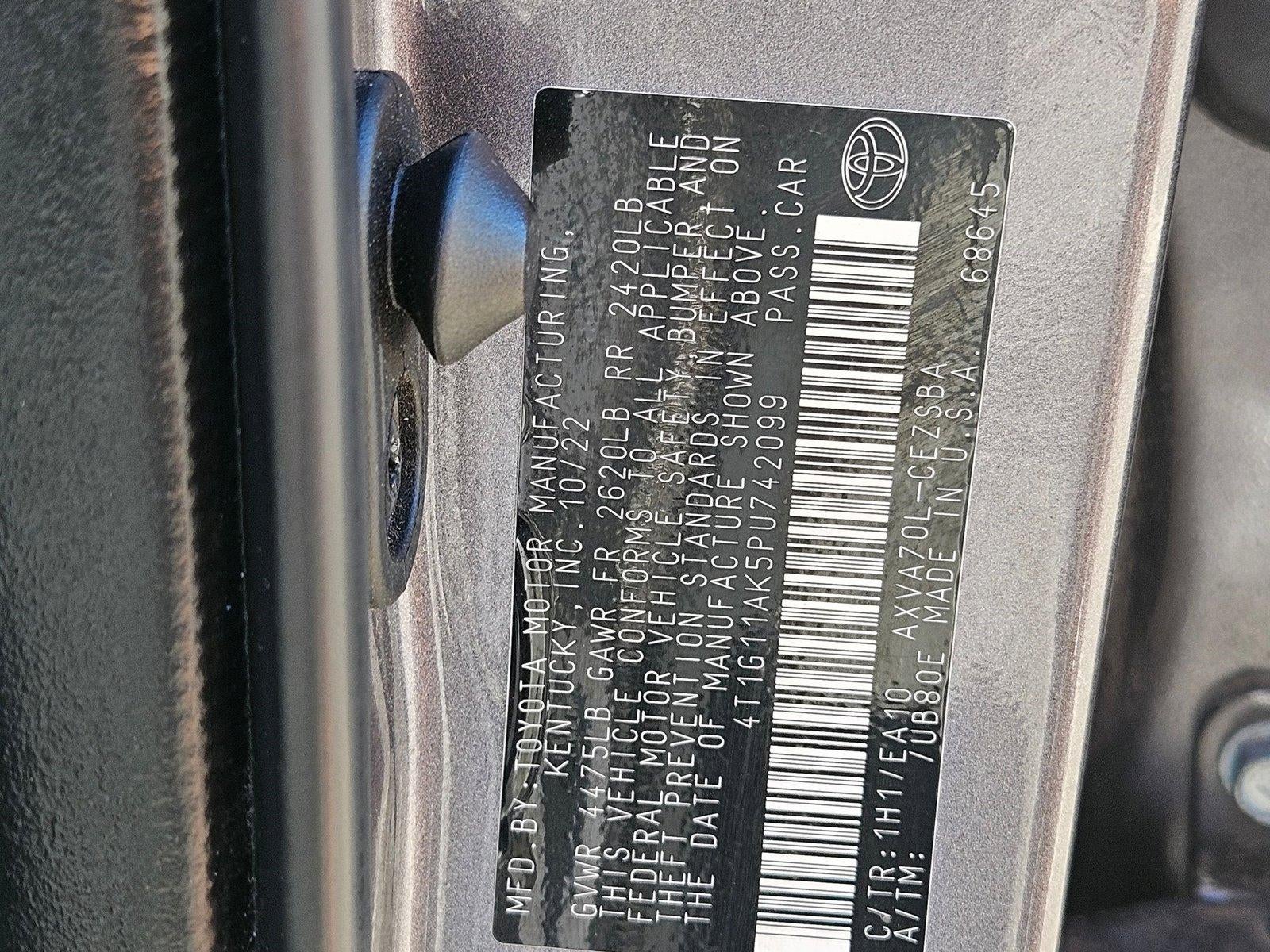 2023 Toyota Camry SE