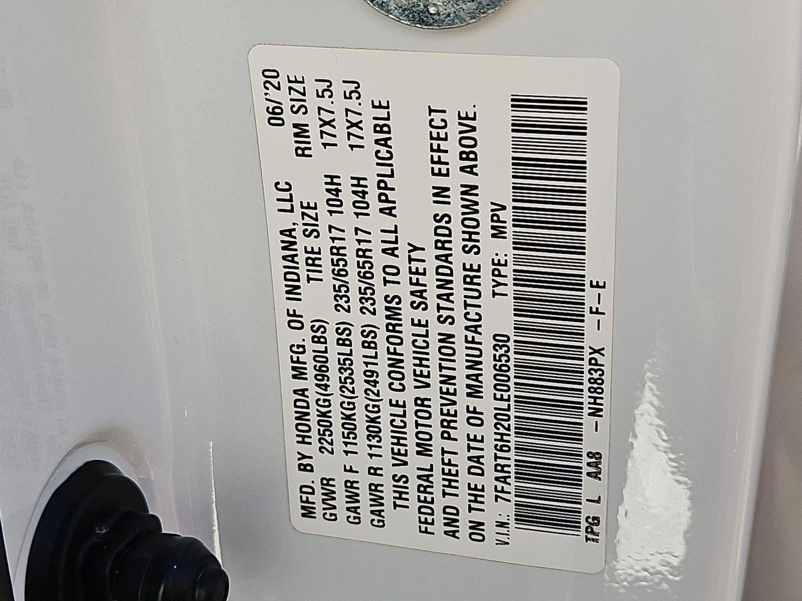2020 Honda CR-V Hybrid LX