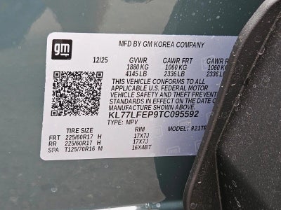 2026 Chevrolet Trax LS