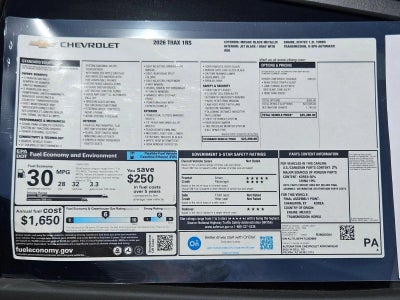 2026 Chevrolet Trax 1RS